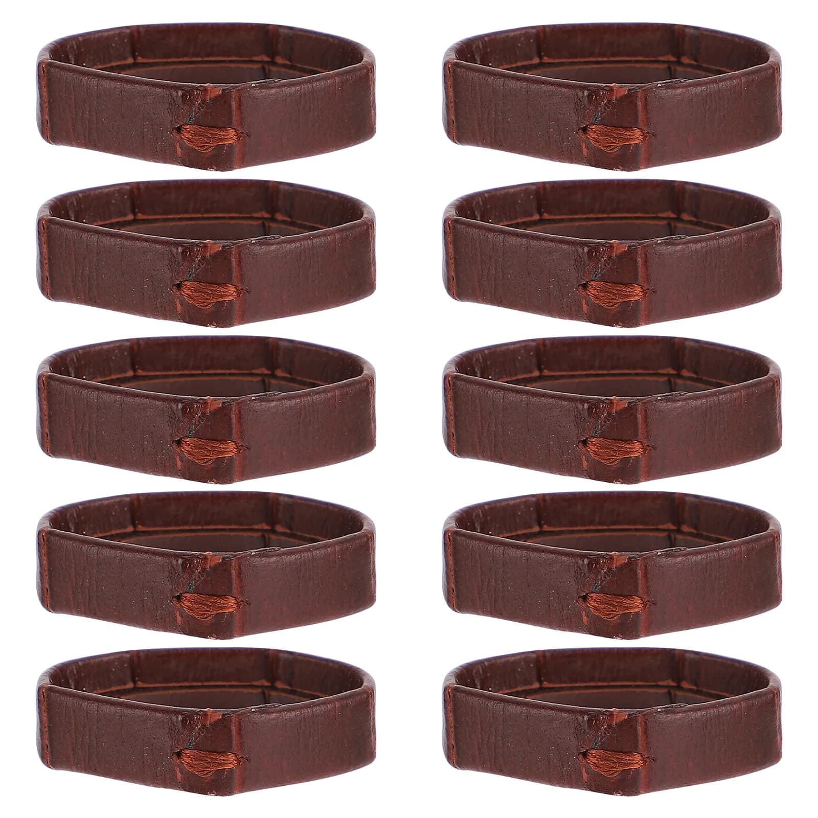 10 piece watch strap, spare strap with circular ring, soft and wear-resistant strap support