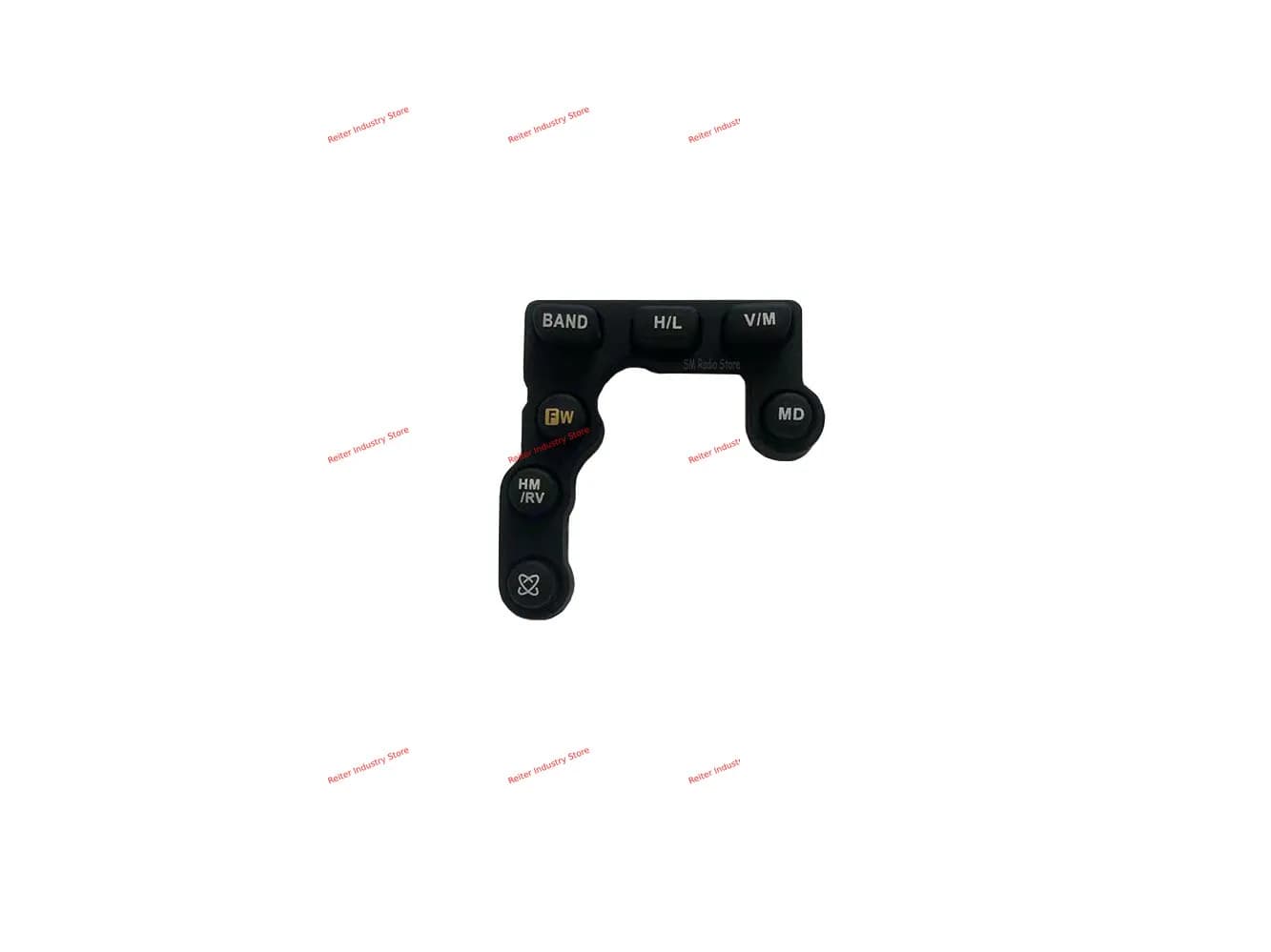 NUOVO 1 pz tastiera pulsante funzione in gomma per vx2r VX-2R radio bidirezionale walkie talkie accessori