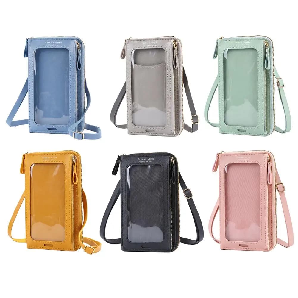 Women Crossbody Bags Touch Screen Cell Phone Purse Fashion Shoulder Bag Mobile Mini Wallet Card Holder Handbag Fashion