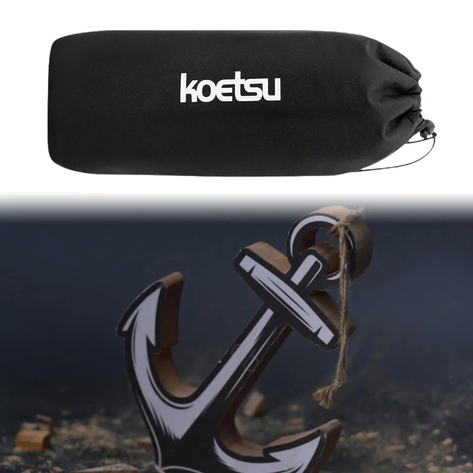 Marine Pouch Foldable Portable Outdoor Boating Canoe Kayaking Waterproof Anchor Accessories Organizer Marine Kayak Anchor Bag