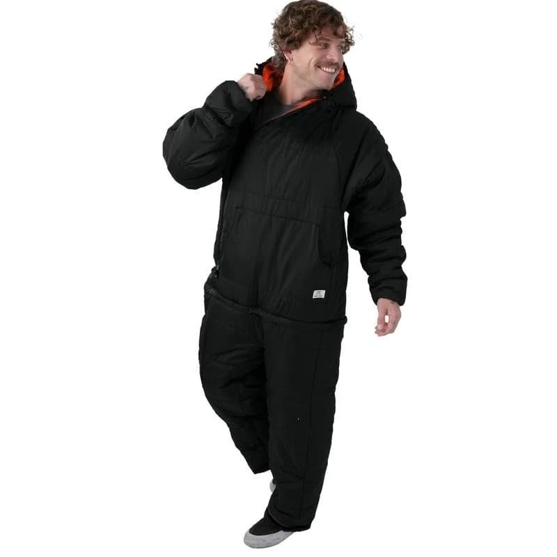 Giacca Invernale con Cappuccio da Uomo, Termica in Cotone, Resistente all'Usura, Stile Lungo, Moda per Coppie, Stile Antico