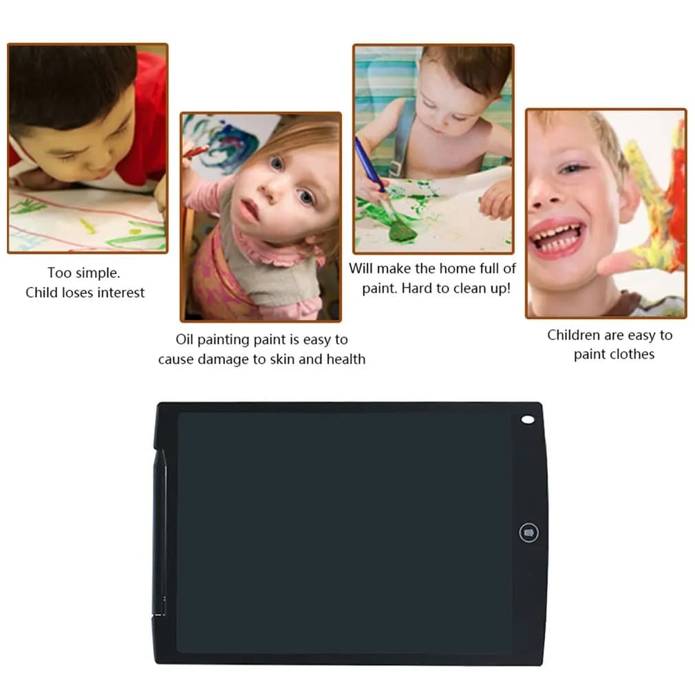 Tablet LCD da 8,5 Pollici per Scrittura Digitale, Tavoletta Grafica Portatile, Lavagna Elettronica Ultra-Sottile