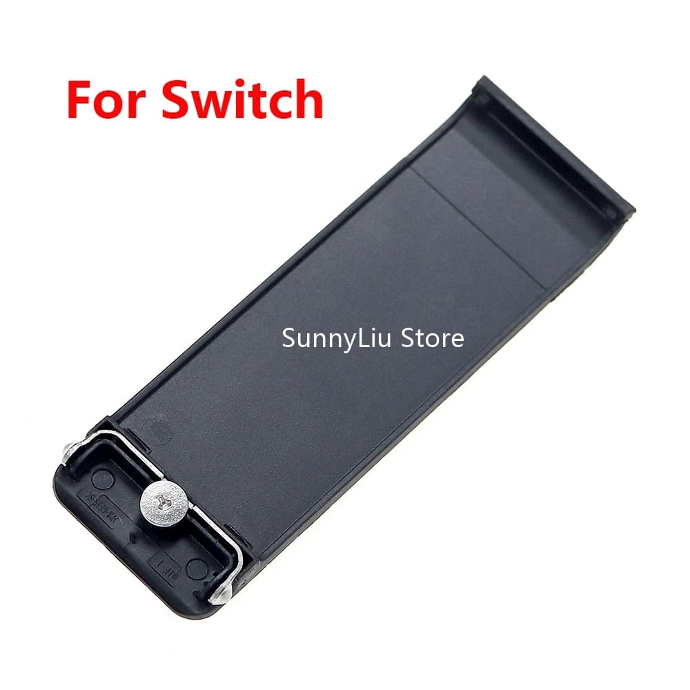 Treppiede di supporto per copertura posteriore con staffa posteriore da 10 pezzi per console Switch Cavalletto posteriore Staffa di supporto per guscio Supporto per custodia Supporto per supporto a vite