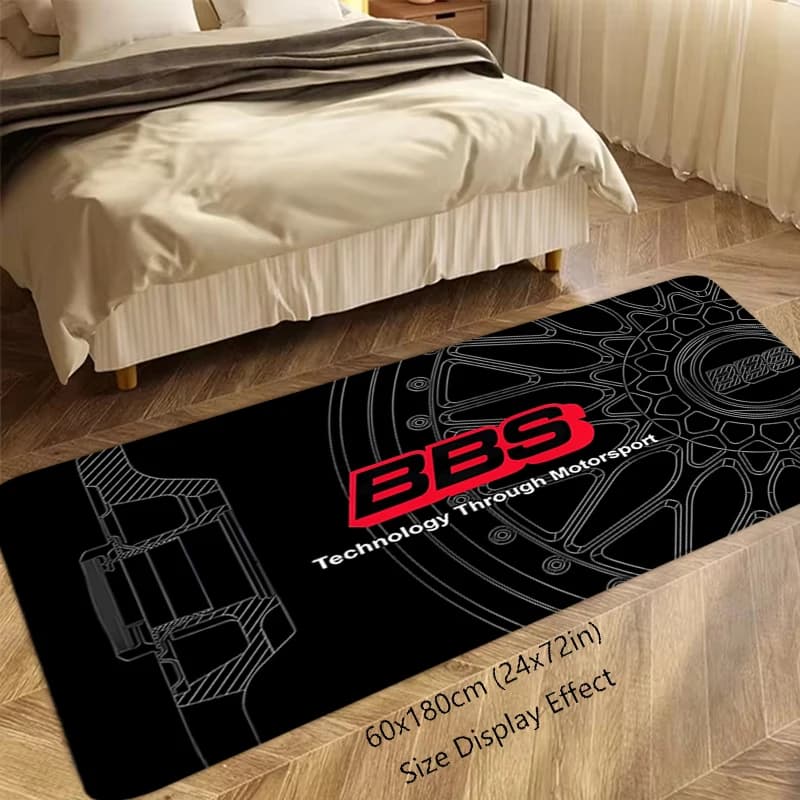 Home BBS Wheel HubHallway Carpet for Living Room Mats Feet Mats Bathroom carpet Non-slip carpets Home decor