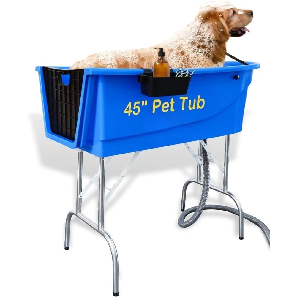 US Shipping Pet Grooming Bathtub Heavy Duty Dog Wash Station Bathing Tub