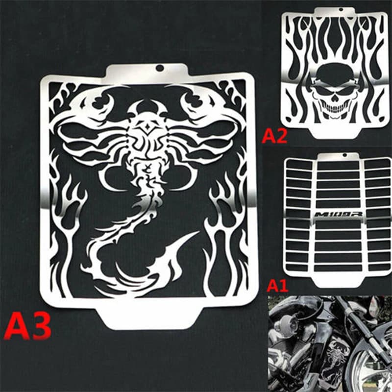 Griglia del radiatore cromata per moto per Suzuki Boulevard M109R VZR1800 2006-2018 copertura della protezione del radiatore in acciaio inossidabile