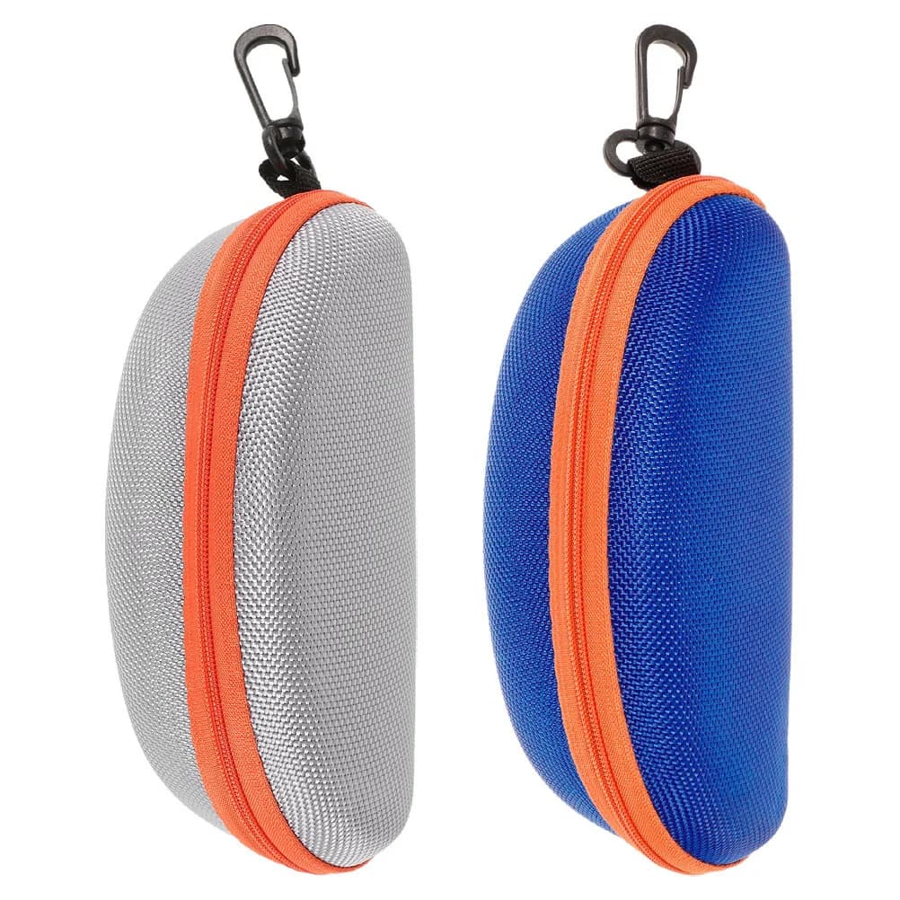 2-piece swim glasses and sunglasses case Compact organizer for storing glasses Light container for travel glasses