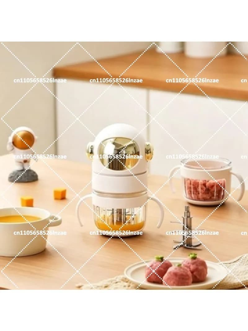 Baby Food Maker, Electric Steamer & Blender All-in-One, Multifunctional Meat Grinder & Puree Maker for Infant Toddler - 400ml
