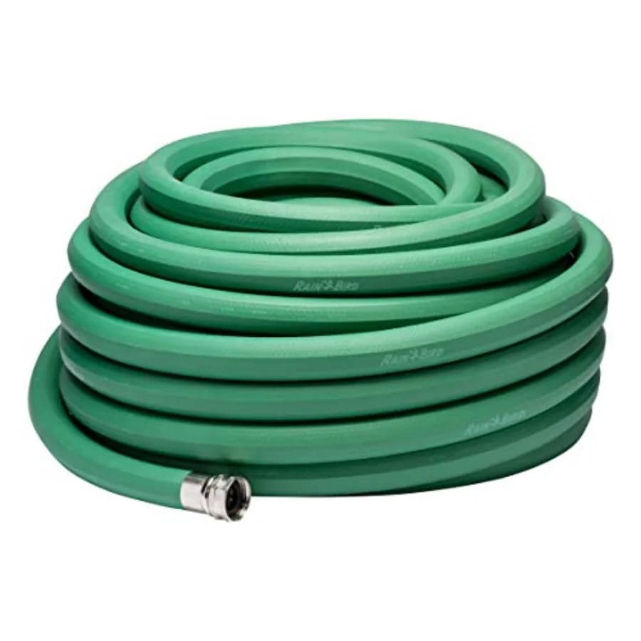 Tubo da Giardino Premium PGH75HF ad Alto Flusso, Resistente, in Gomma EPDM Esagonale 100, 3/4 ID x 75' Lunghezza, 3/4 GHT, Verde