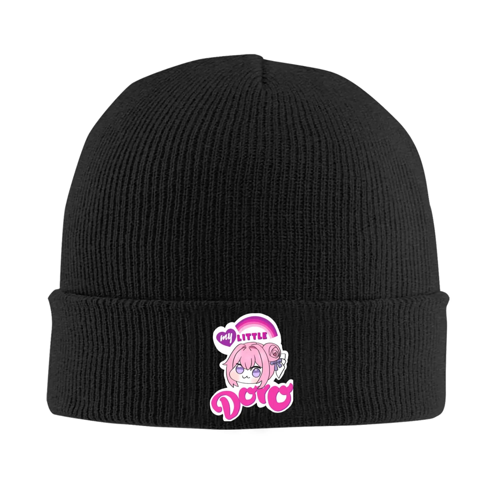 My Little Doro Meme Nikke Anime Cartoon Gioco Berretti lavorati a maglia per donna Uomo Skullies Berretti Autunno Inverno Cappelli Acrilico Berretto caldo