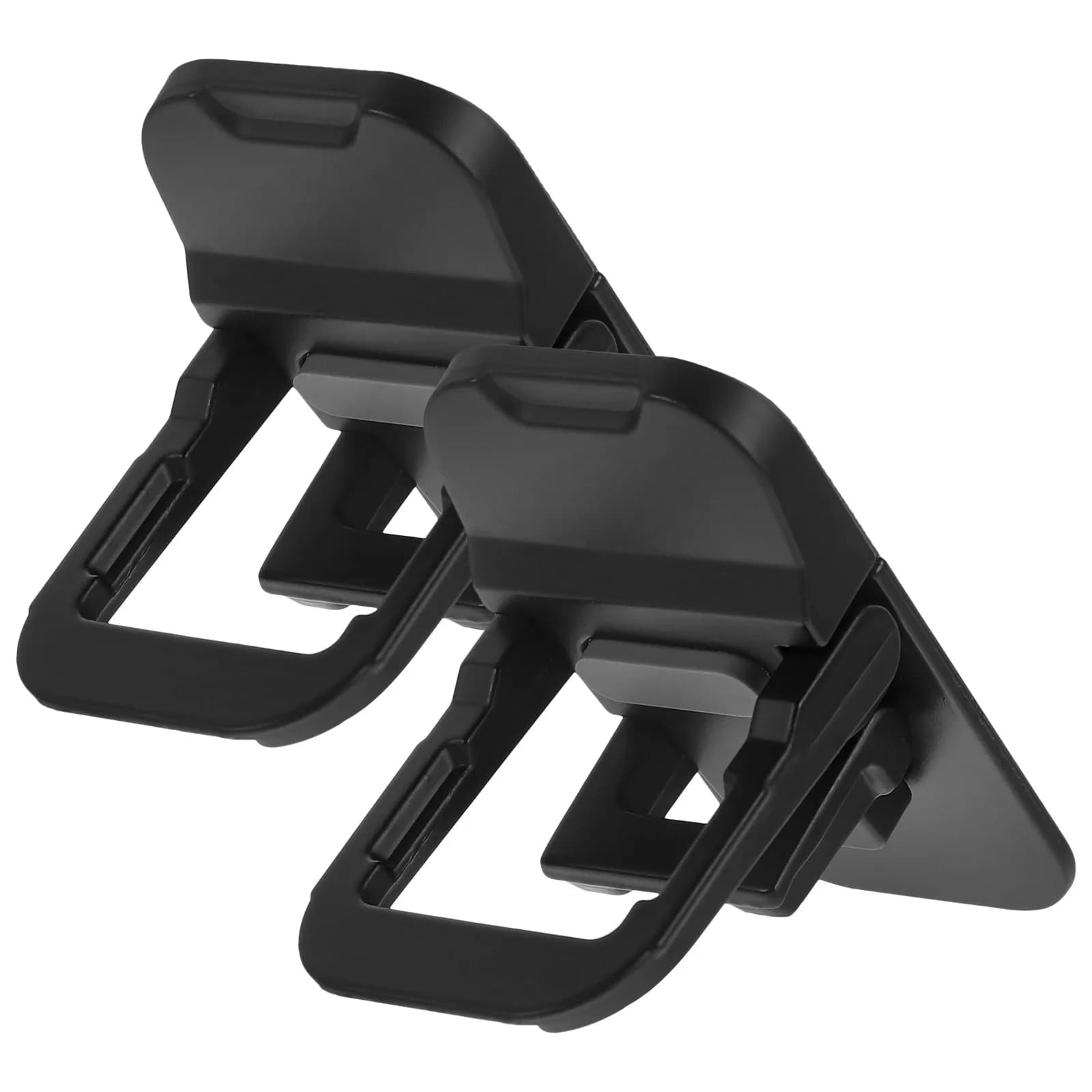 2Pcs Aluminum Laptop Stand Ergonomic Foldable Laptop Riser with Hidden Keyboard Feet Portable Cooling Pad Compatible with All