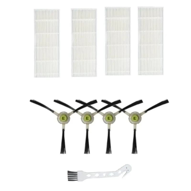 Accessori per Aspirapolvere ABBZ-Per Lefant M210 M210S M210B M213 / OKP Life K2 K3 K3A K4 K5 /Bagotte BG550 Pro: Spazzola Laterale e Filtro Hepa