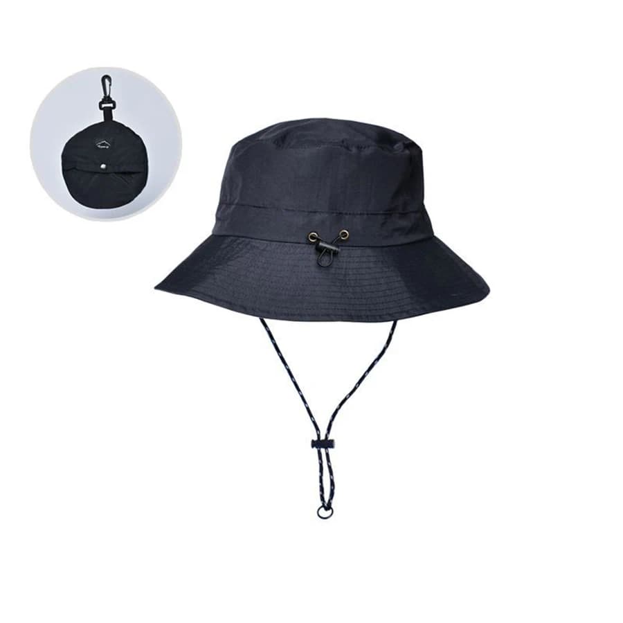Cappello da sole impermeabile da uomo da donna 1 pezzo Protezione UV Cappello da pesca a tesa larga in rete pieghevole regolabile
