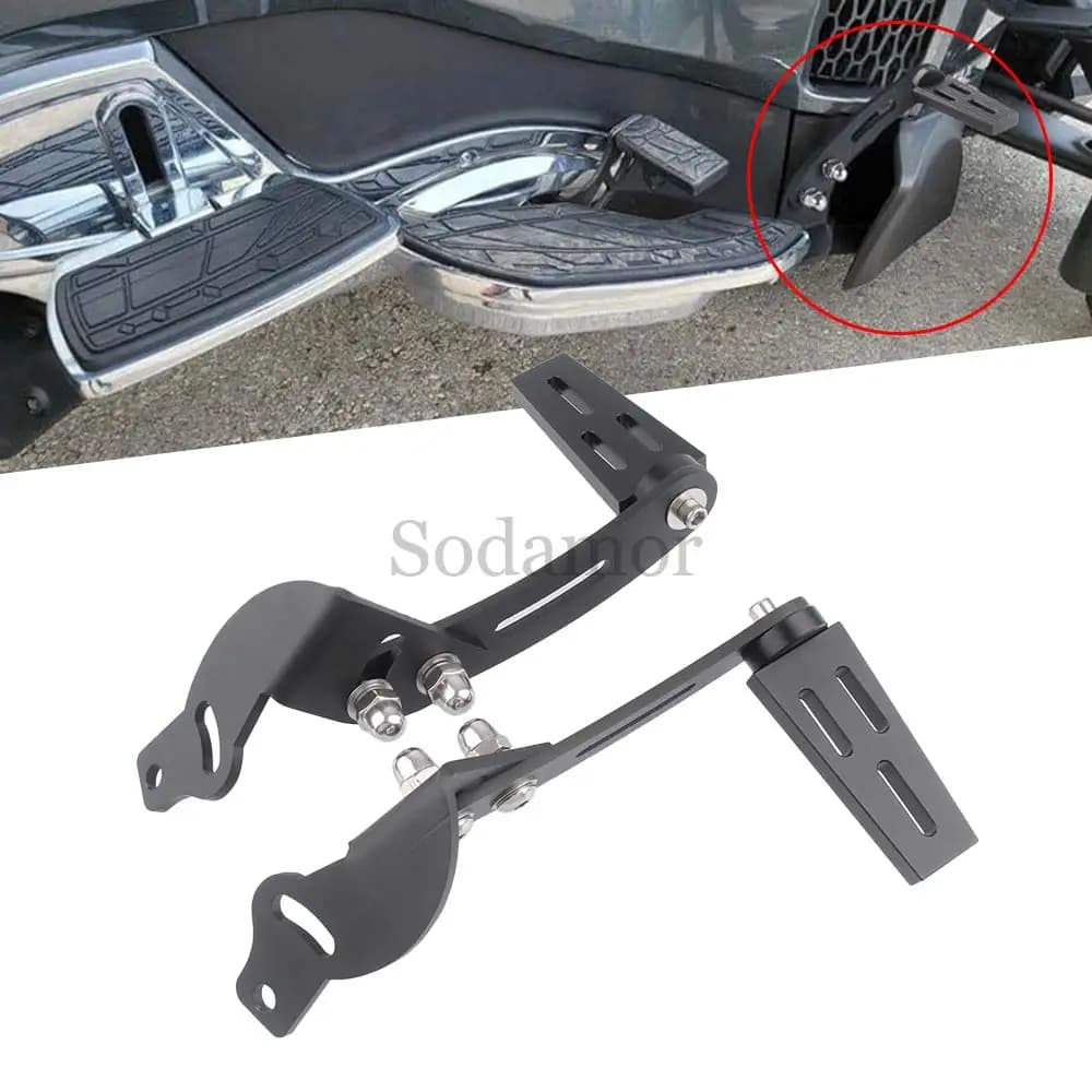 1 paio Moto Highway Pedane Poggiapiedi Estensione Pedana Kit Accessori Pedale Pad Misura Per Can Am Spyder RT 2010-2019