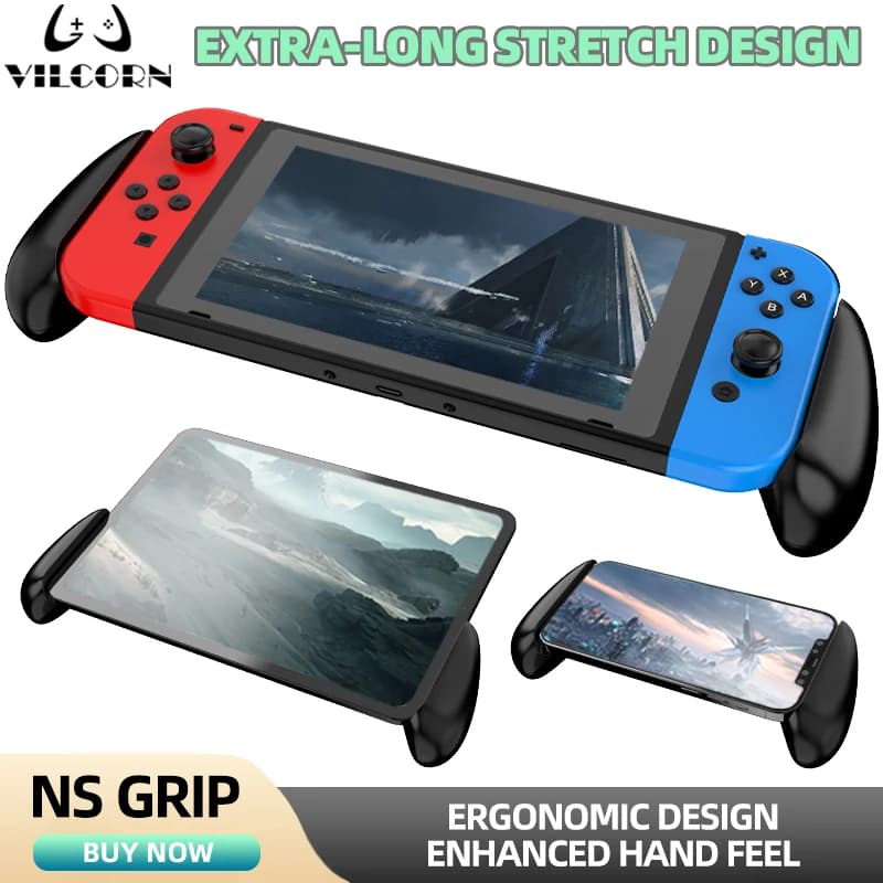 Impugnatura per Nintendo Switch/Oled Host Custodia protettiva sostituibile portatile Supporto per tablet per telefono cellulare Android IOS