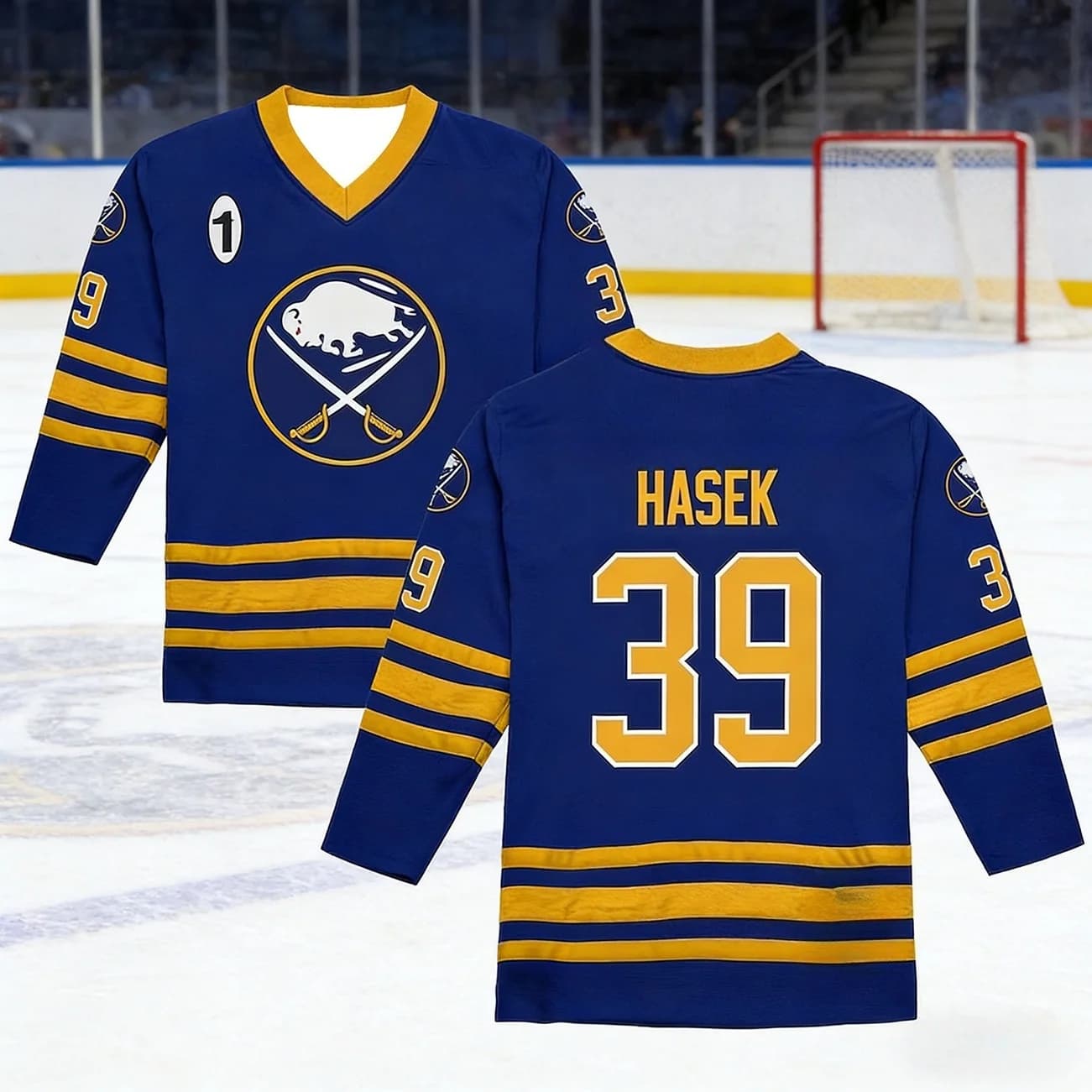 Men's New Ice Hockey Game and Training Jersey, Breathable and Quick-Drying 3D Printed Long Sleeve T-Shirt for Men and Women Kids