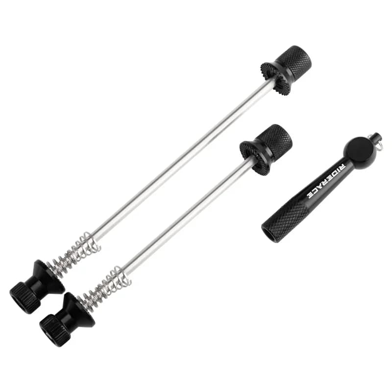Bicycle Skewer Lever Quick Release Bike QR Wheel Locking Security Anti Theft Skewers For MTB Mountain Road Cycling Hub Parts