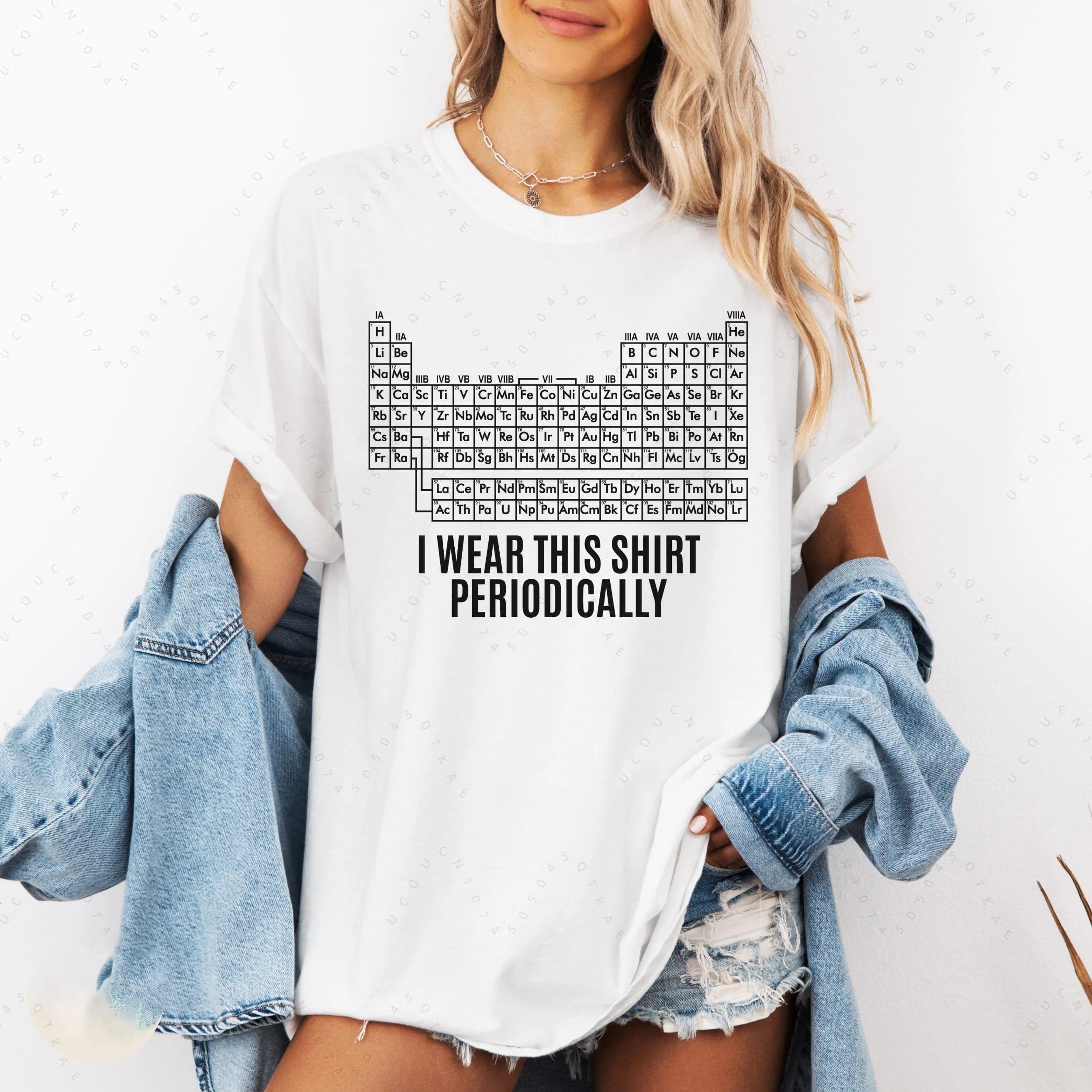 Dr Grace Periodic Table Top Project Hail Mary Jazz Hands I Wear This Tee Periodically Funny Amaze Graphic Motorcycle T-Shirt