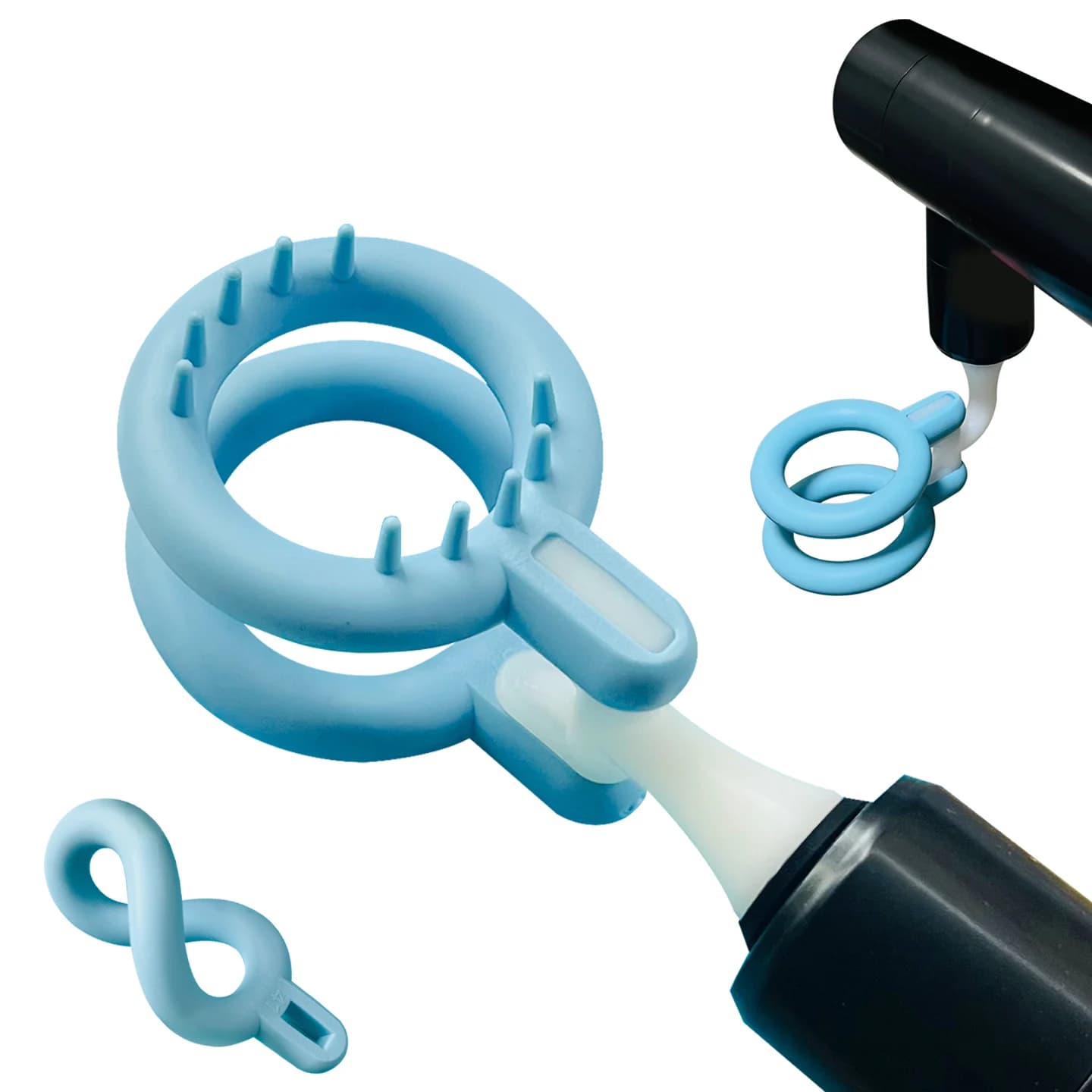 Men's vibrating masturbator with soft silicone massage head, accessories for adult sexual products, male sex toy, penile massage gun