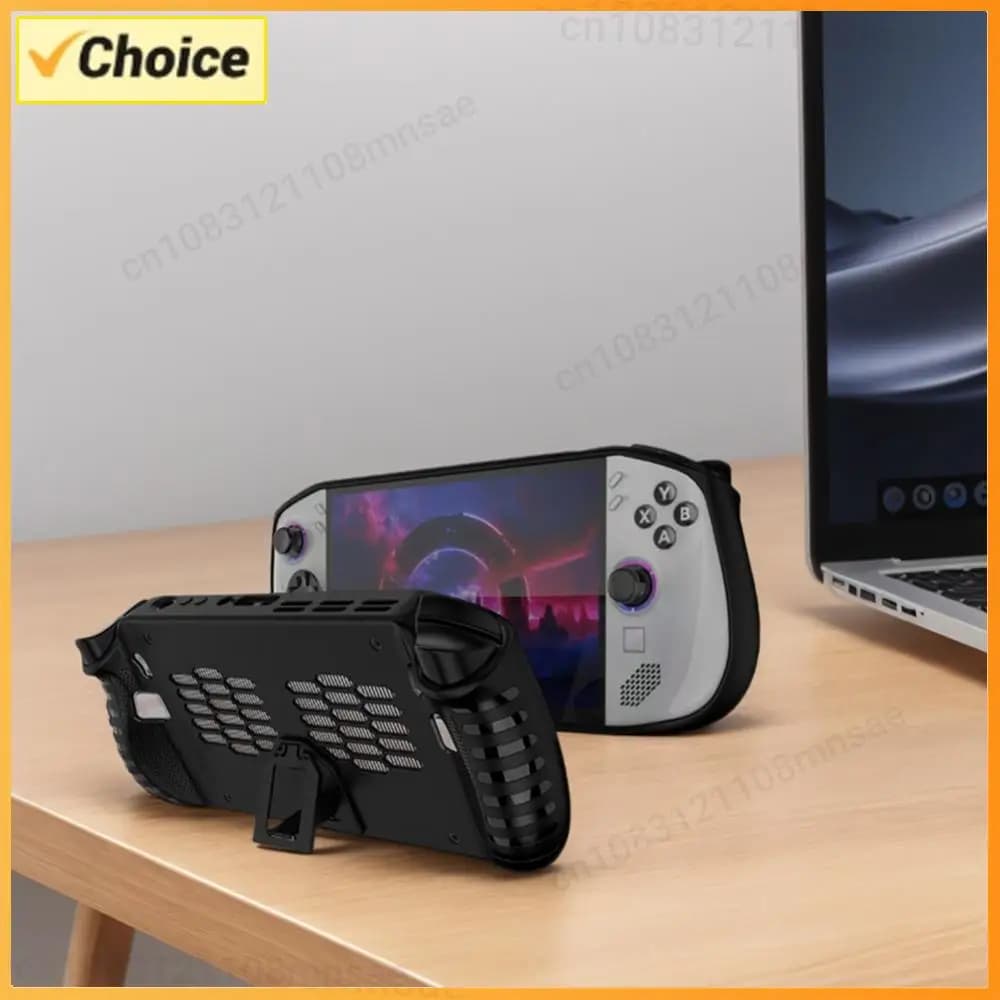 Custodia in TPU per Console Portatile Lenovo Legion Go S, Protezione Completa Antigraffio, Custodia Ergonomica, Accessori per Giochi