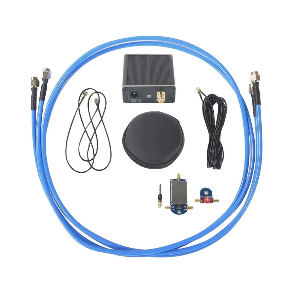 Active Full-Band Magnetic Loop For antenna for 50K-500MHz Reception Suitable for HF AM For FM Shortwave Radio Applications