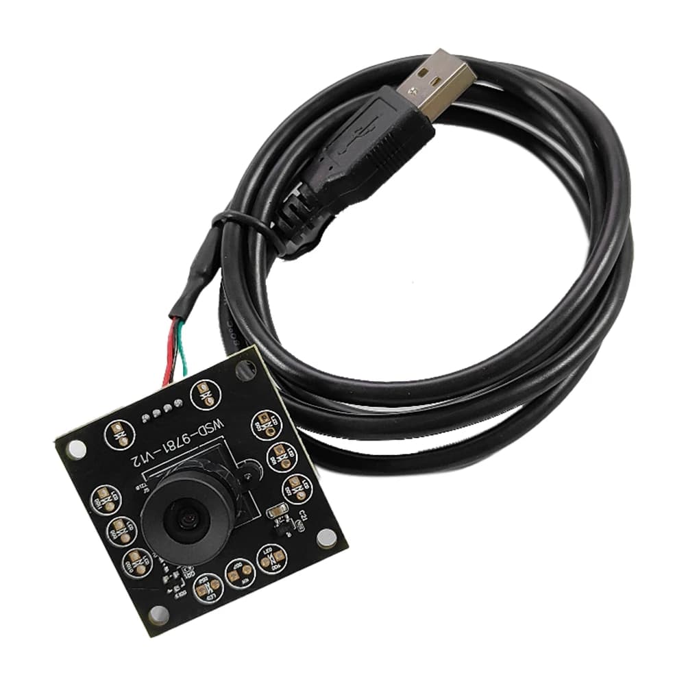 SCLS OV9281 camera module, global shutter 120fps 720p, monochrome webcam, 1280x720, high frame speed acquisition, free USB drive