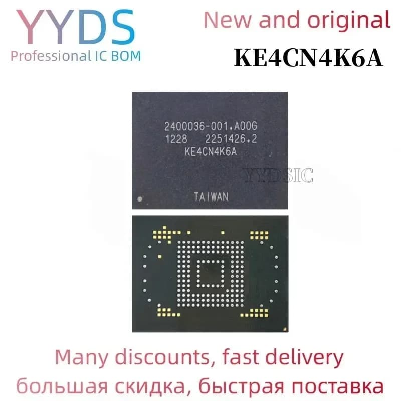 KE4CN4K6A Memoria integrata BGA EMMC Memoria flash da 16 GB