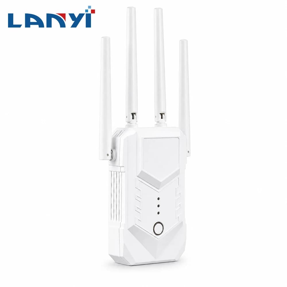 1200Mbps Dual Band WiFi Repeater Wireless 2.4GHz 5GHz WiFi Extender 802.11ac Gigabit Amplifier Router Long Range Signal Booster
