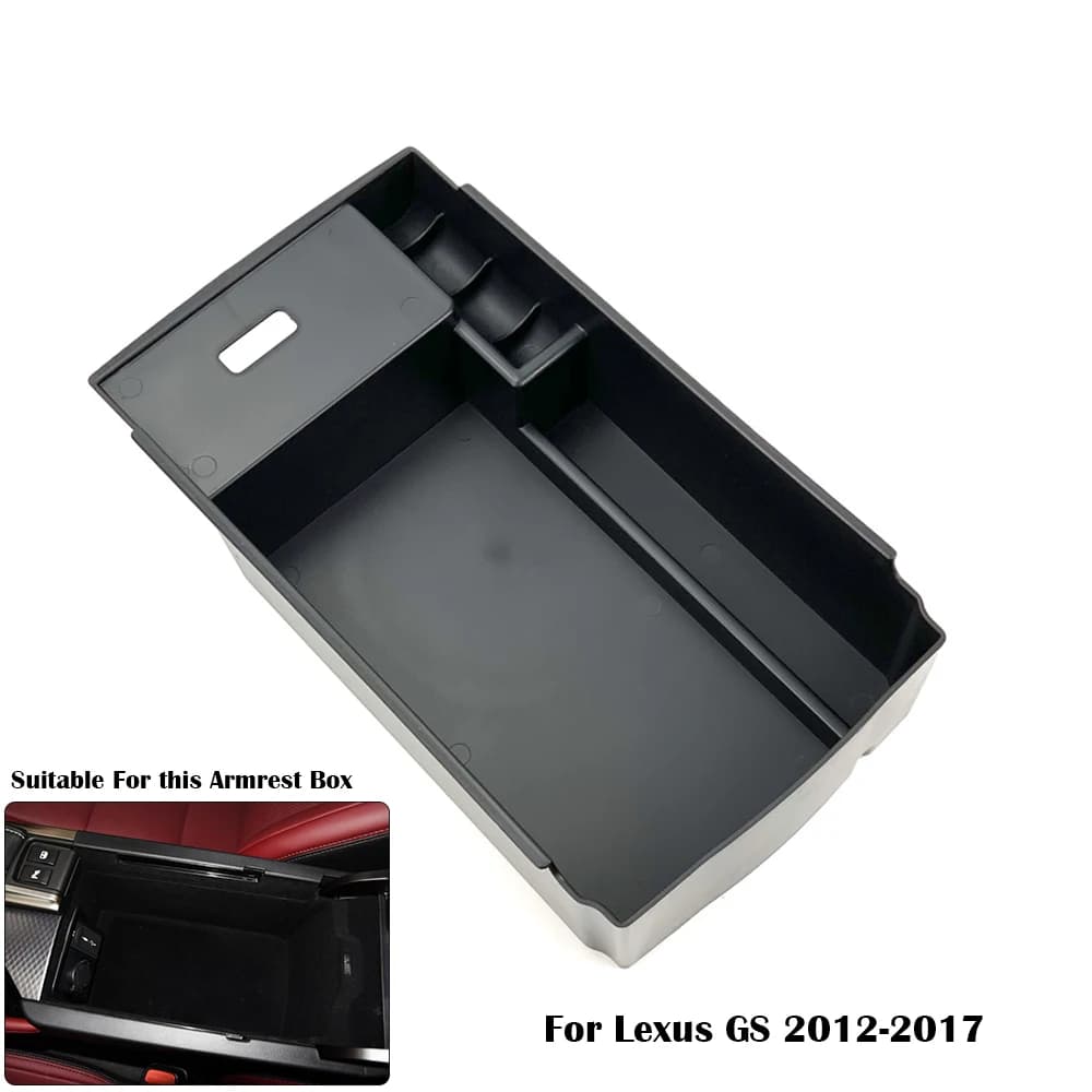 For Lexus CT ES RC GX IS GS GX RX NX LX LM LS UX car Styling accessories Central console armrest box storage glove tray Pallet