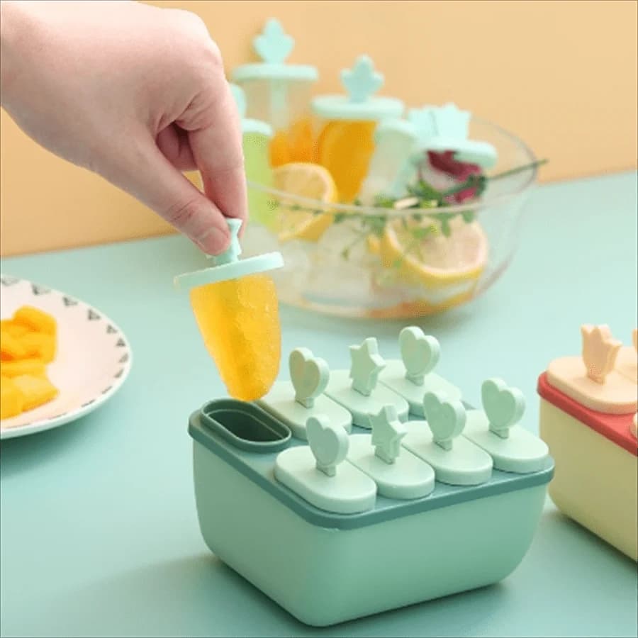Stampo per gelato da 1 pezzo per gelati fatti in casa, ghiaccioli, cubetti di ghiaccio, decorazioni per feste, matrimoni, cucina