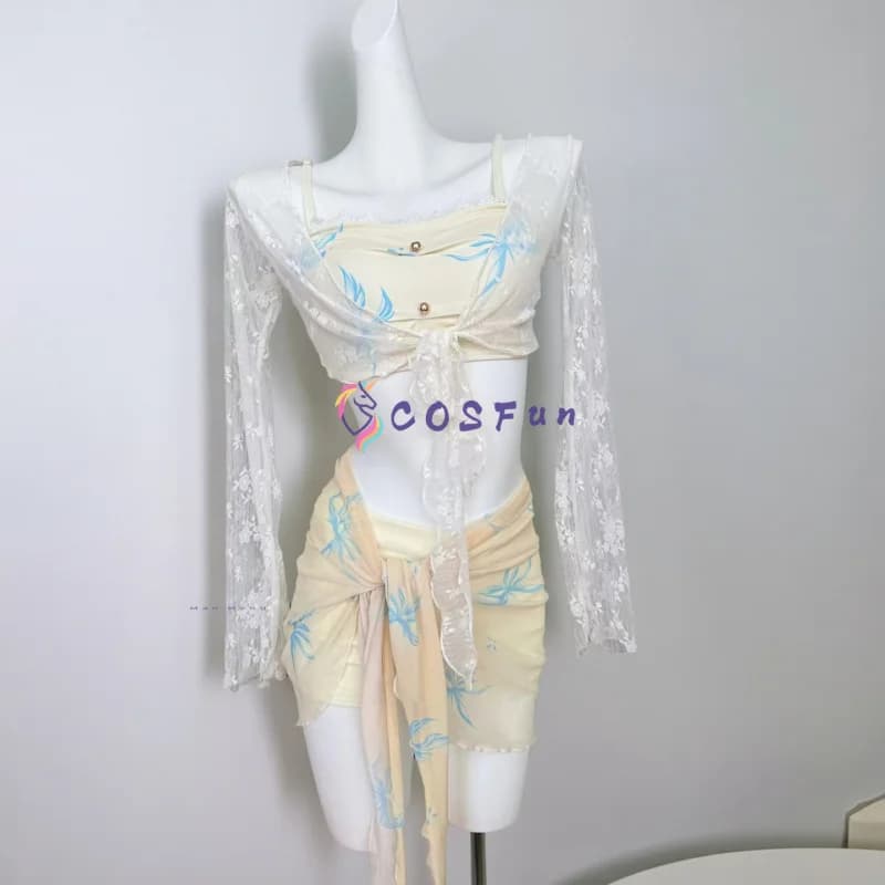 Love and Deepspace Cosplay Swimsuit Anime Role Game Halloween Carnival Party Dress for Women COSFun