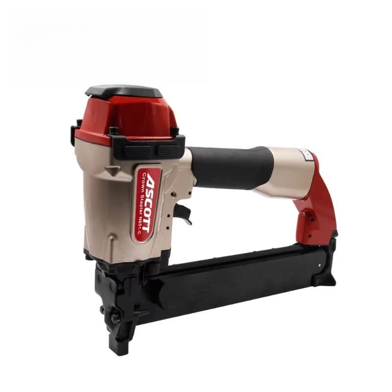 160 pz N851-C Cucitrice ad aria leggera industriale Pistola per punti metallici a corona media con strumenti potenti per la costruzione rapida delle chiodi