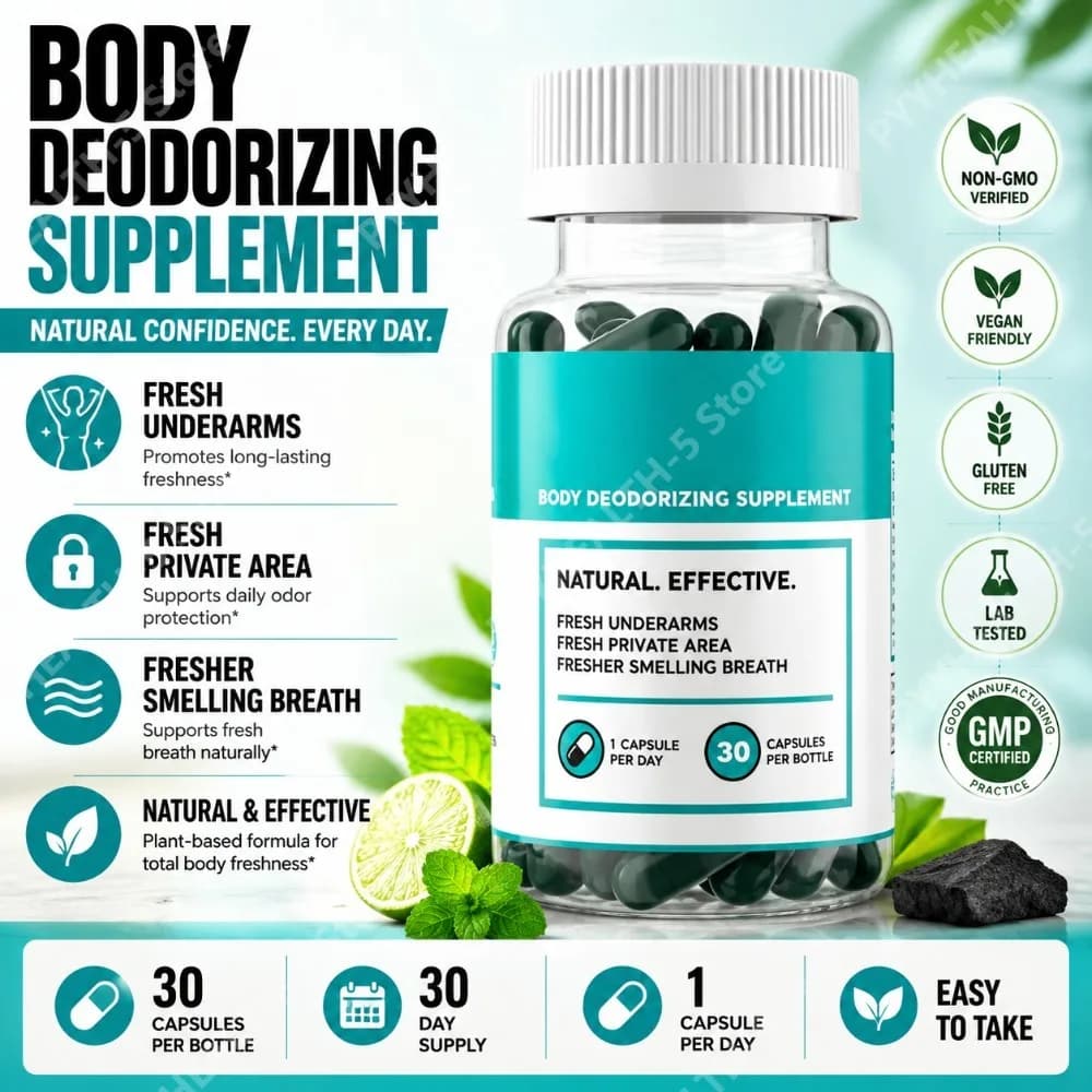 Chlorophyll Capsules Natural Plant-based Supplement Contain Herbal Ingredients for Digestion Support & Gut Health Daily Wellness