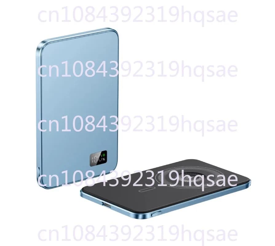 Nuovo Arrivo 2024: Powerbank Magnetico Super Sottile da 5000mAh e 10000mAh con Ricarica Rapida