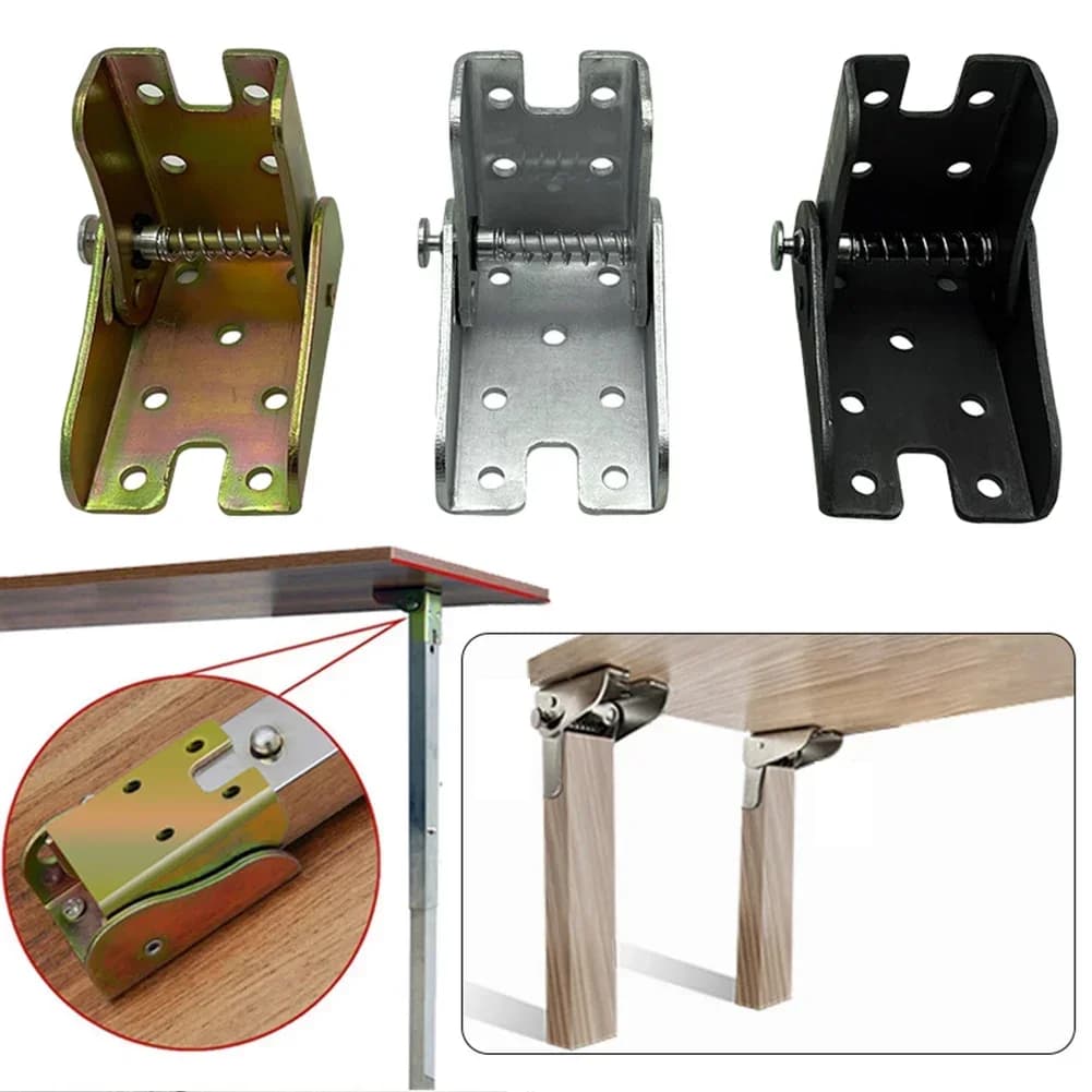 Supporto per ascensore da tavolo Ferramenta per mobili Cerniera pieghevole Miglioramento domestico 130g 1pz 65*60*45mm Autobloccante da 90 gradi