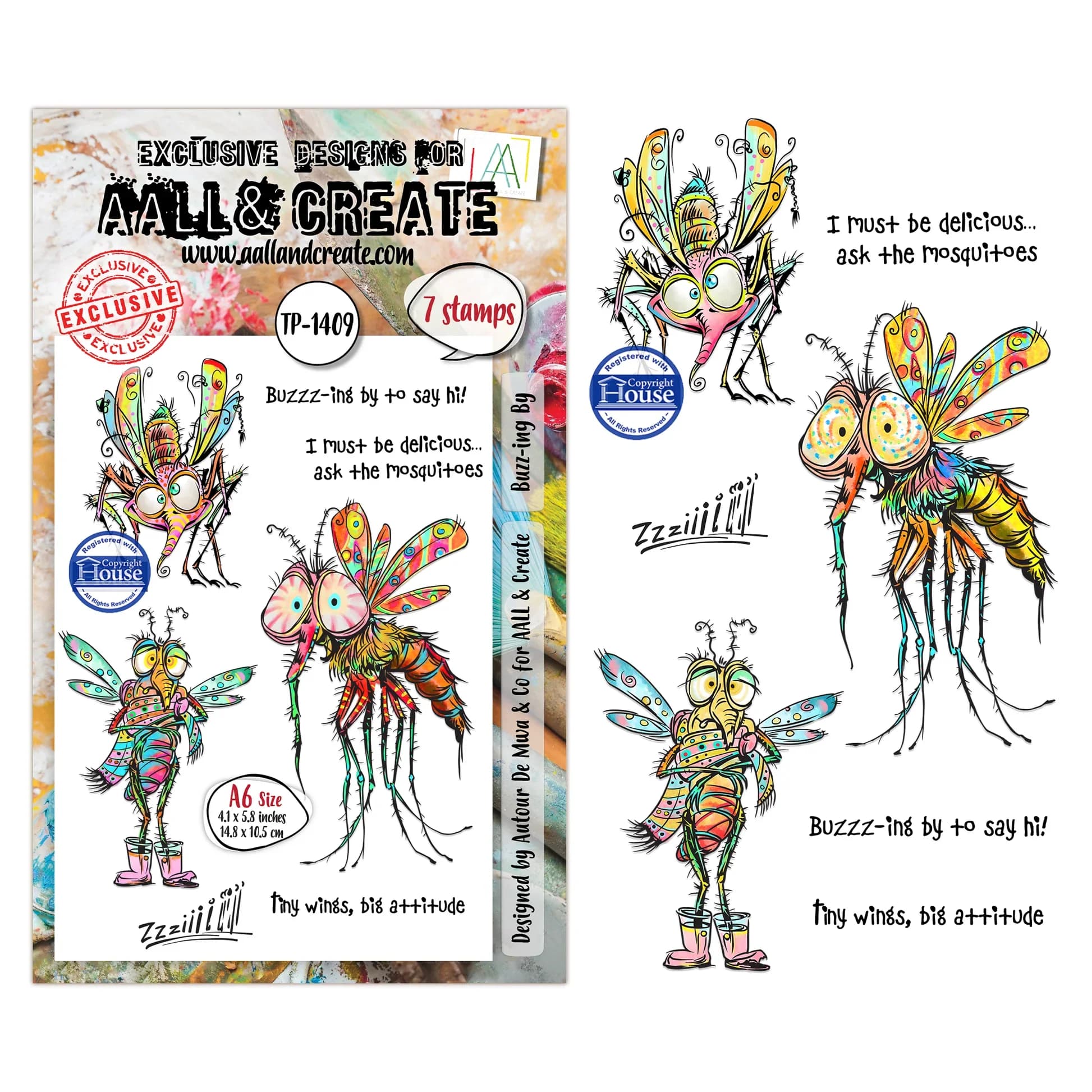 A6 Stamp Sets - Buzz-ing By 2026 New For Scrapbook Diary Decoration Embossing Template DIY Greeting Card Handmade