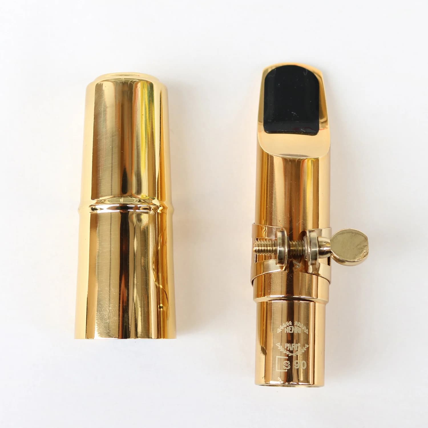 Brand New Professional Tenor Soprano Alto Saxophone Metal Mouthpiece S90 Gold Lacquer Sax Mouthpiece Accessory Number 5 6 7 8 9