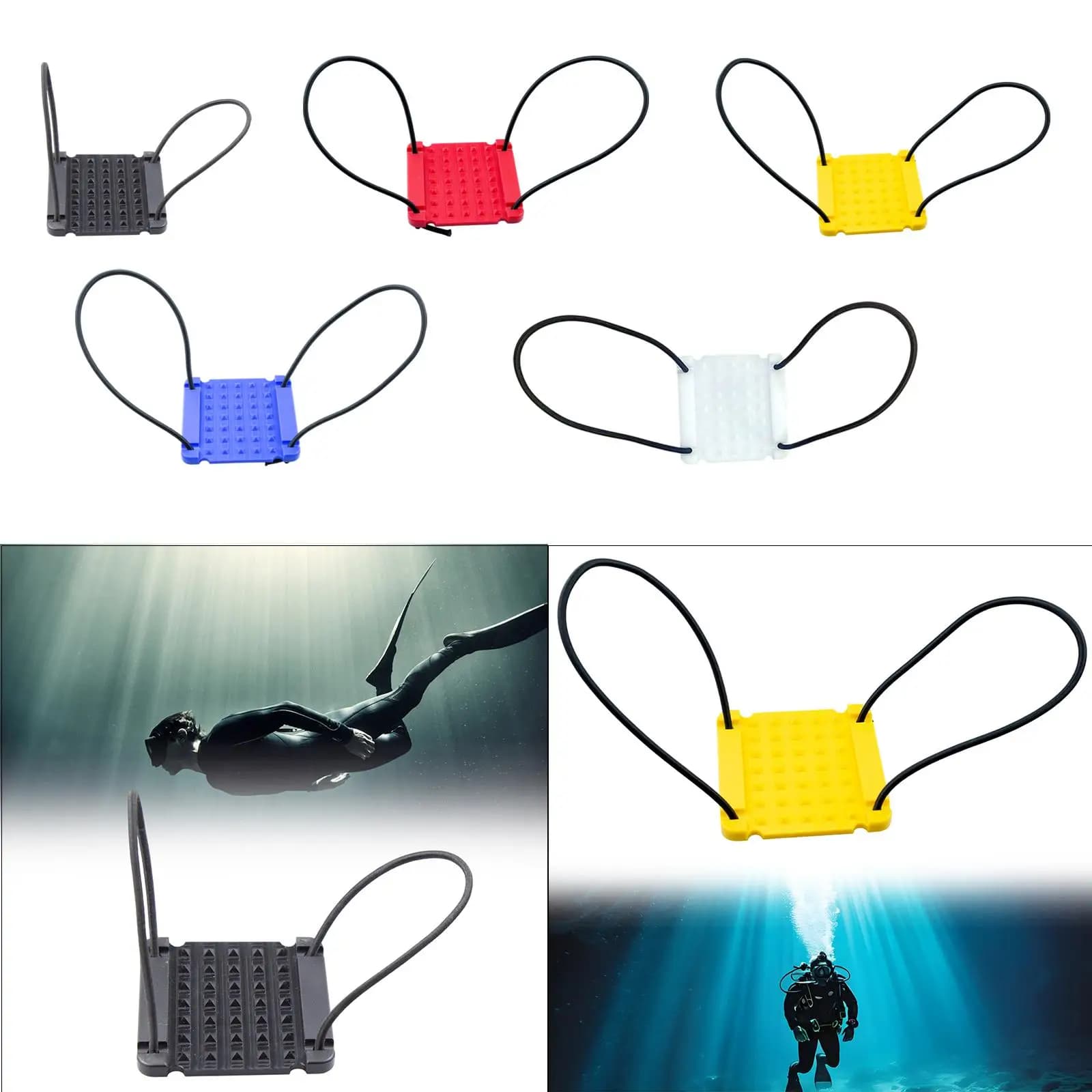 Diving Weight Fixing Plate Dive Fixed Keeper for Summer Watersports Scuba