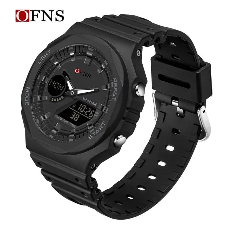OFNS Top Brand G Style Men's Outdoor Sports Watches Digital LED Watches Military Waterproof Electronic Watch Relogio Masculino