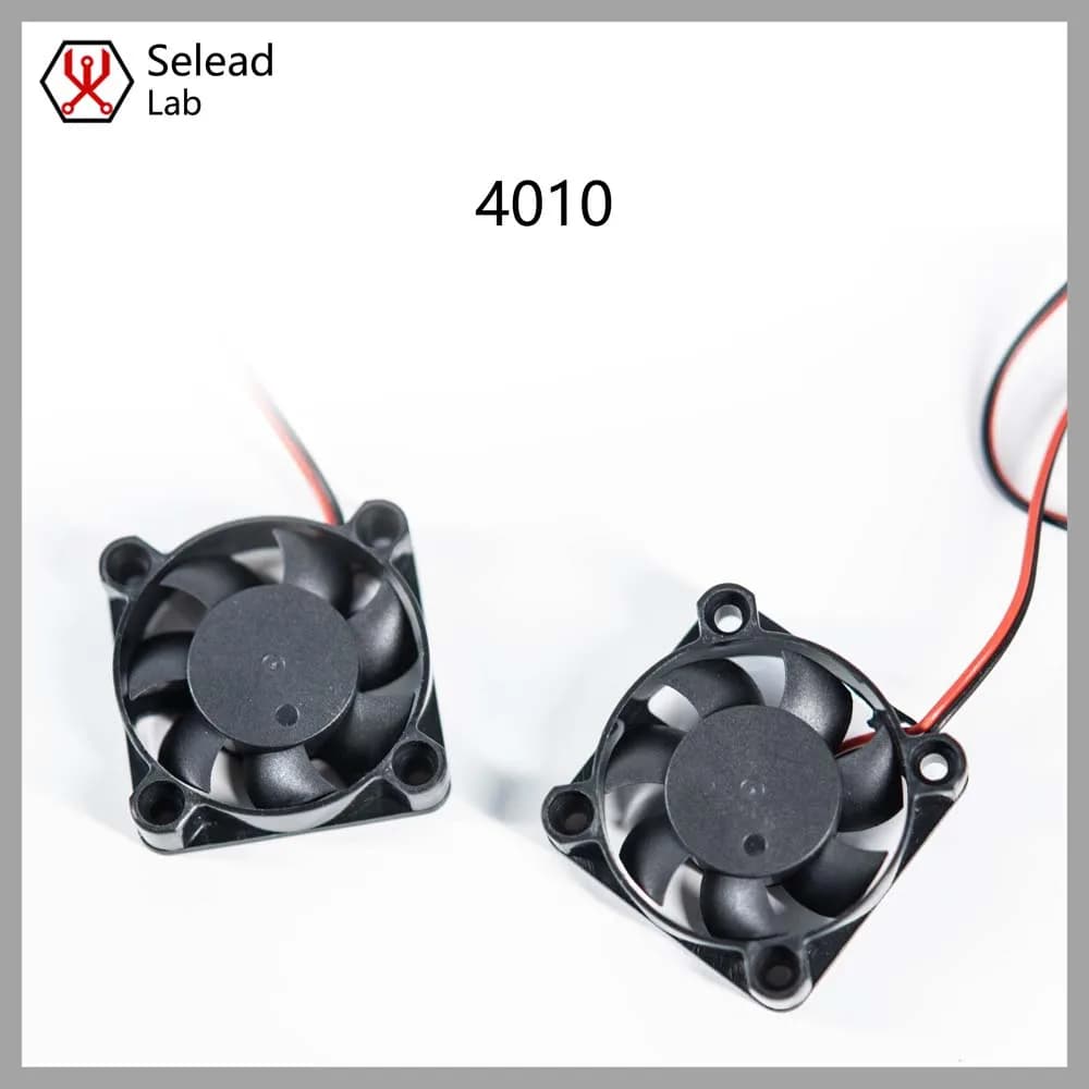 Seleadlab 4010 ventola doppio cuscinetto a sfere 40*40*10mm ventola di raffreddamento DC 5V/12V/24V 2P parte stampante 3D a basso rumore per Voron 2.4 Trident
