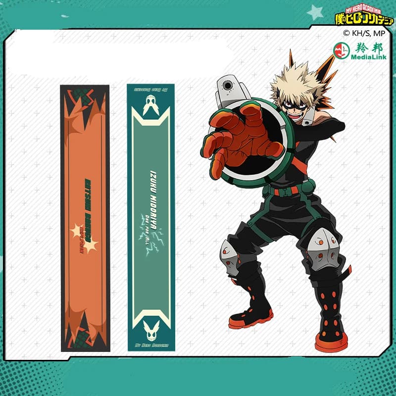 My Hero Academia Sciarpa unisex Midoriya Izuku Bakugou Katsuki Autorizzazione ufficiale delle sciarpe di animazione cinesi