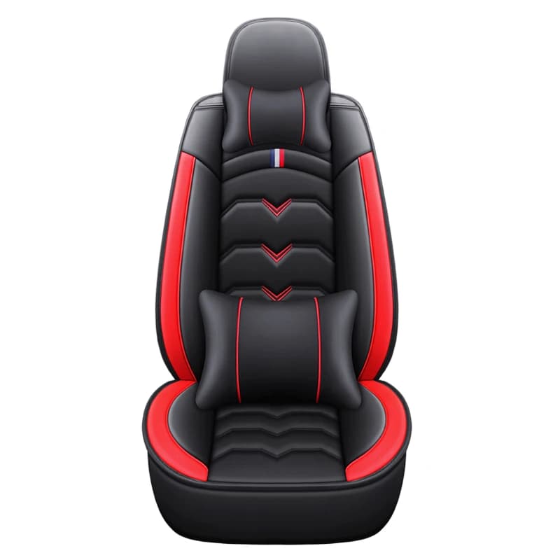 Car Seat Covers with Abdominal Muscles Full Set PU Leather Car Seat Covers for Girls for Camry