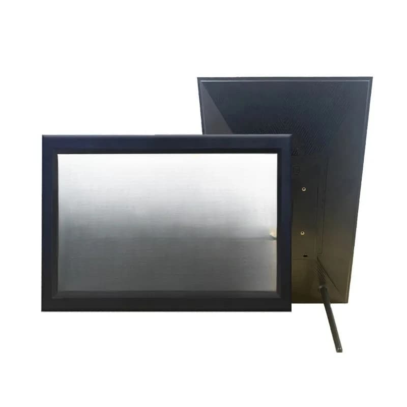 10 inch white LCD digital photo frame with electronic album charging, creative video image with table ornament
