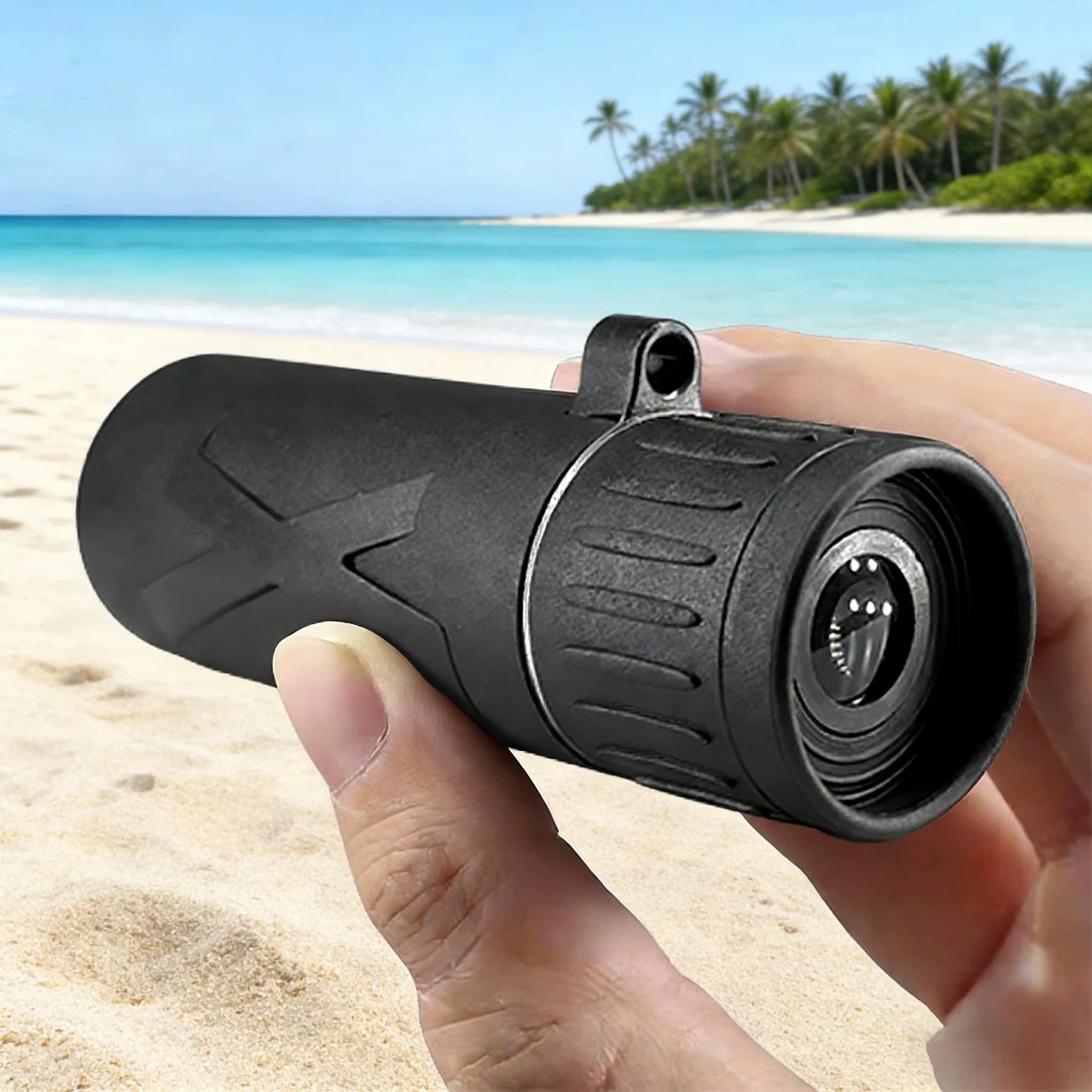 Telescopio Monoculare Professionale HD 2000x25 per Adulti, Mini Portatile per Campeggio, Caccia, Escursionismo, Sport all'Aperto