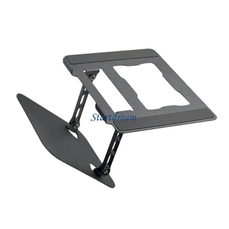 Staffa supporto per tablet Staffa per tablet regolabile da scrivania Staffa pieghevole per laptop desktop in alluminio per da