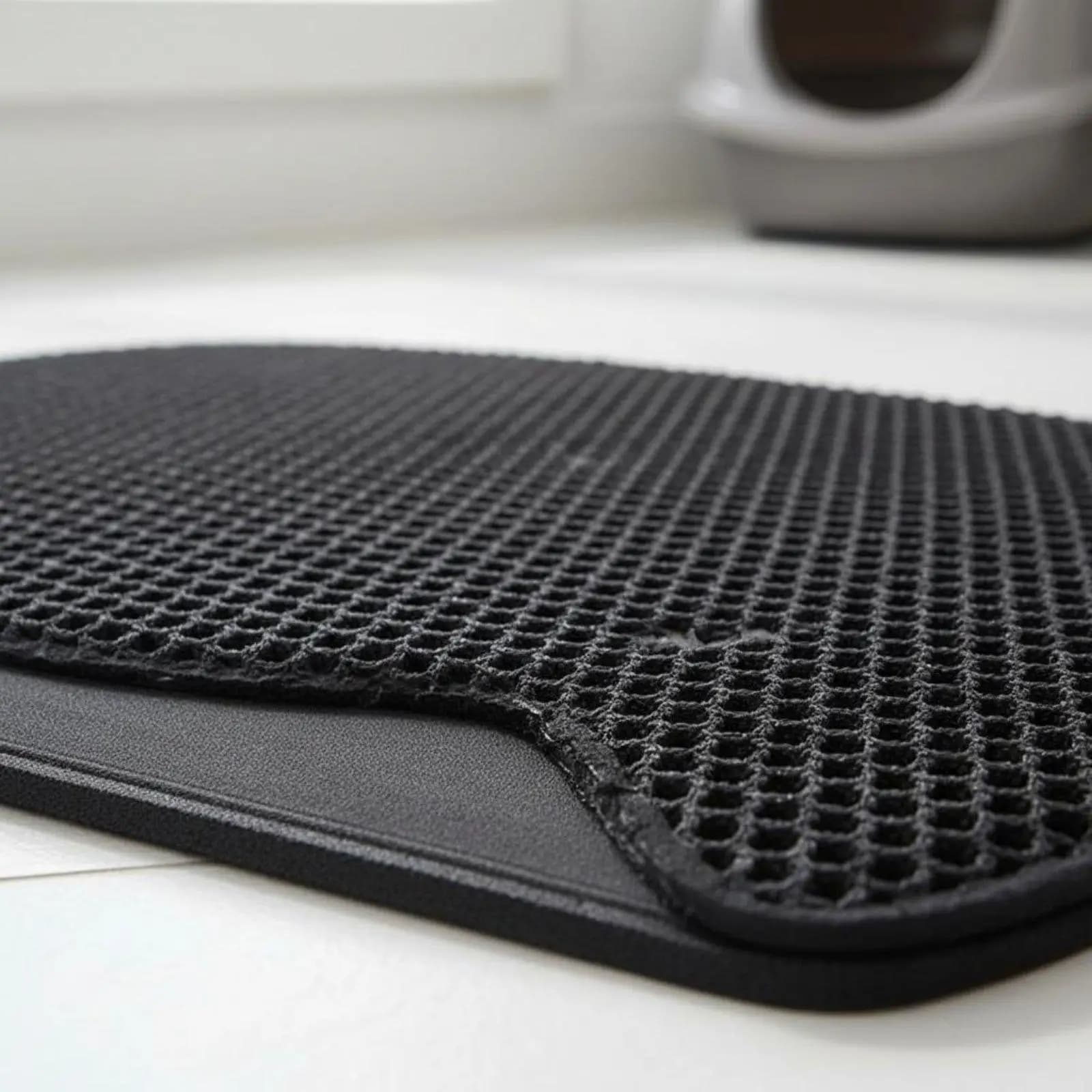 Waterproof Cat Litter Pad EVA Honeycomb Mat Double Layer Design for Cat House Litter Box Furniture Hideaway Cabinet Accessory