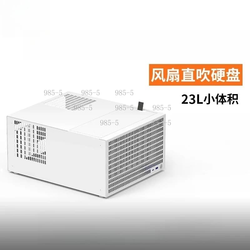 10 Disk Storage NAS Chassis B10, Housing Compatible with ATX Power and Full High PCIe