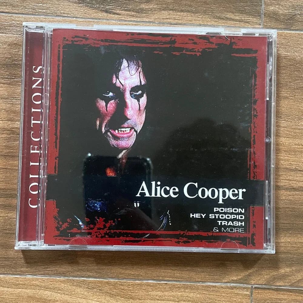 Collezioni Alice Cooper CD Heavy Metal Rock Originale Autentico Genuino CD Nuovo Sigillato