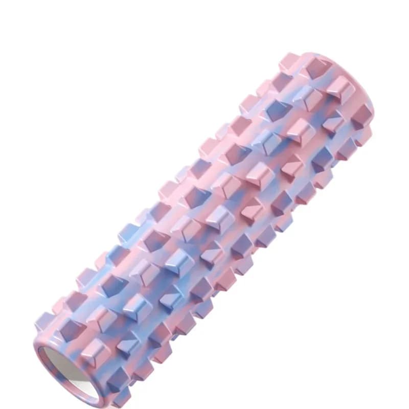 Foam Shaft Muscle Relaxation Mace Roller Solid Skinny Legs Artifact Massage Roller Fascia Yoga Equipment