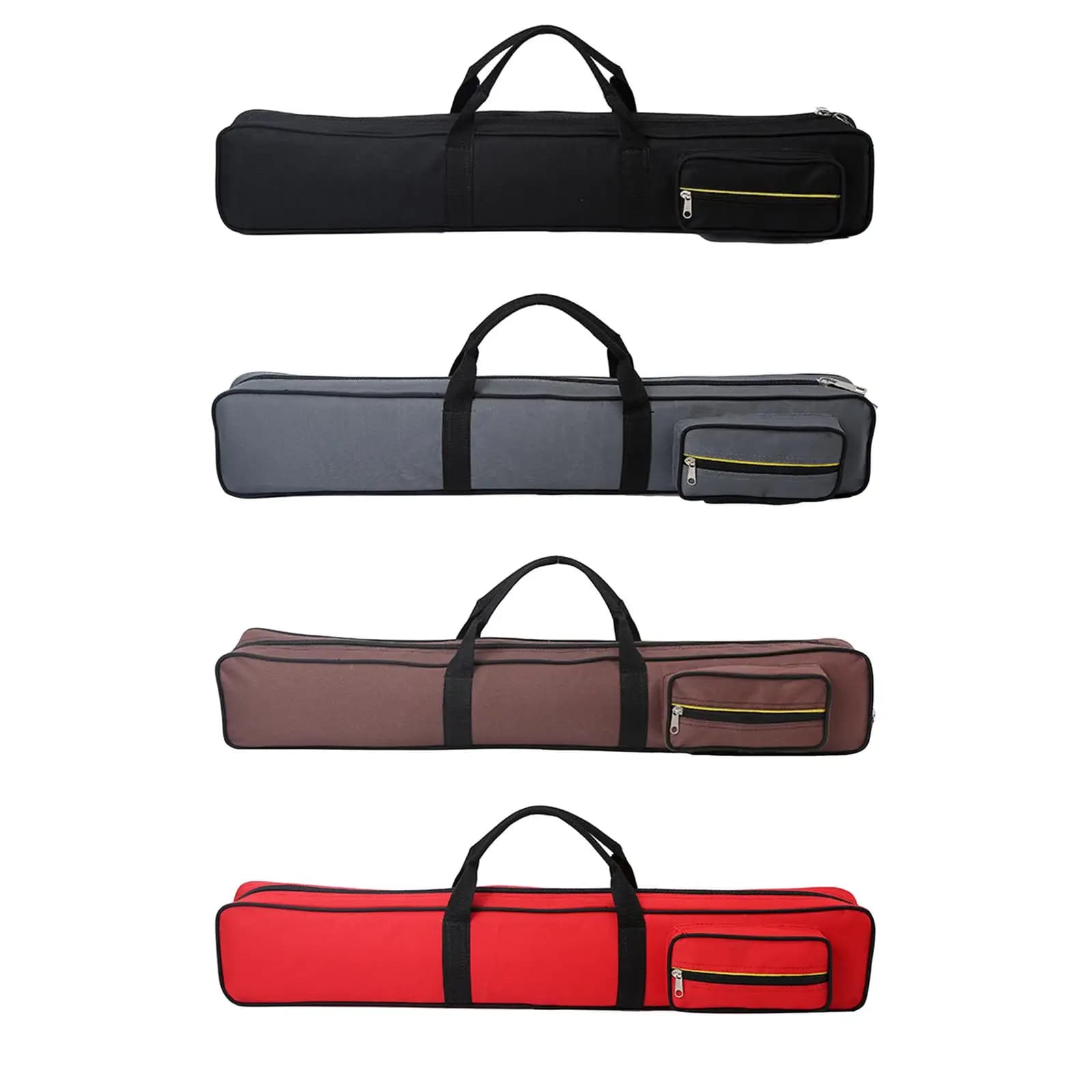 Custodia per stecche da biliardo con manico portatile resistente all'usura Custodie per stecche snodabili da 1/2